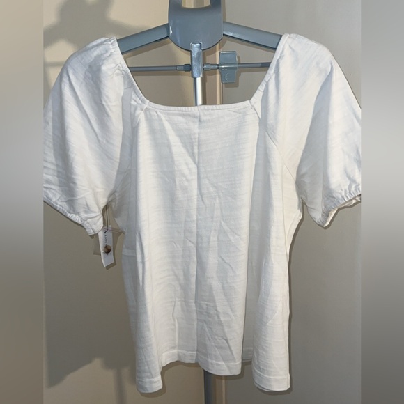 Lane Bryant- Square-Neck Button-Front Top - Picture 4 of 9